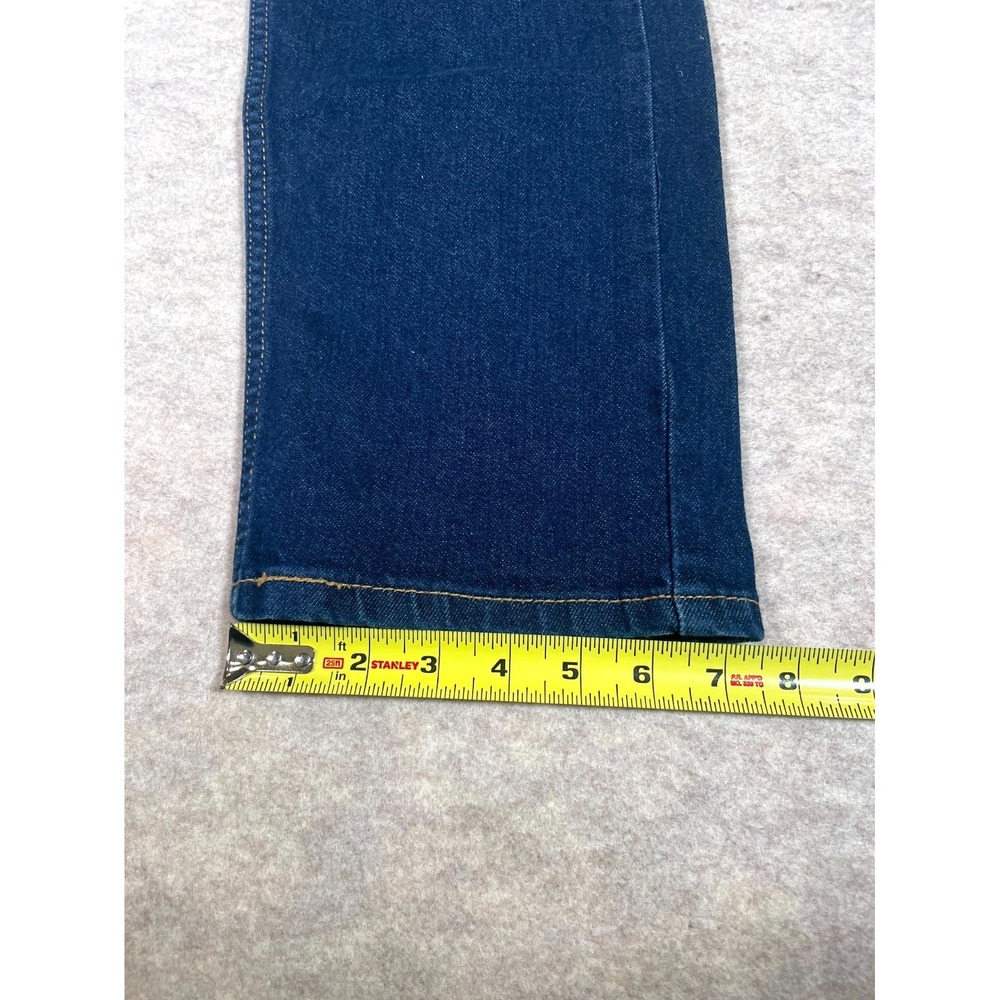 Levi's 505 Regular Jeans Mens 32x30 Blue Denim Cotton Mid Rise Straight Leg - Picture 16 of 16